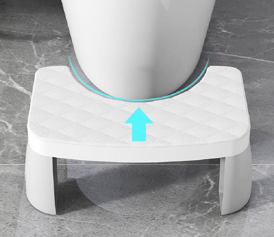 Squatting Toilet Stool Toilet Squat Stool Removable Non-Slip Toilet Seat Stool Portable Squat Stool Home Adult Bathroom Access