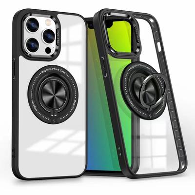 Подходит для iPhone15 Ring Чехол для мобильного телефона Magsafe Magnetic Charging Apple 14pro Shell
