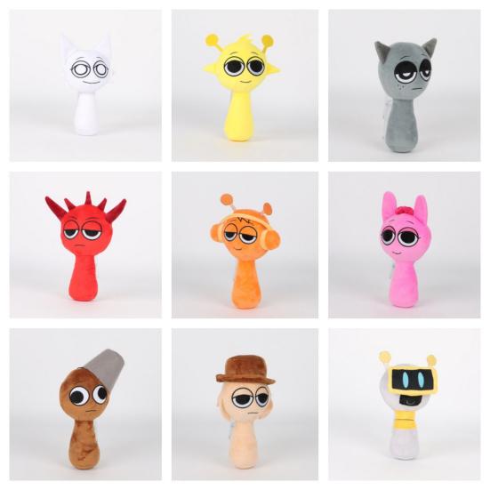 Игра ужасов плюшевая кукла мягкая игрушка-фигурка для мальчиков и девочек милая детская игрушка для поощрения творческой игры