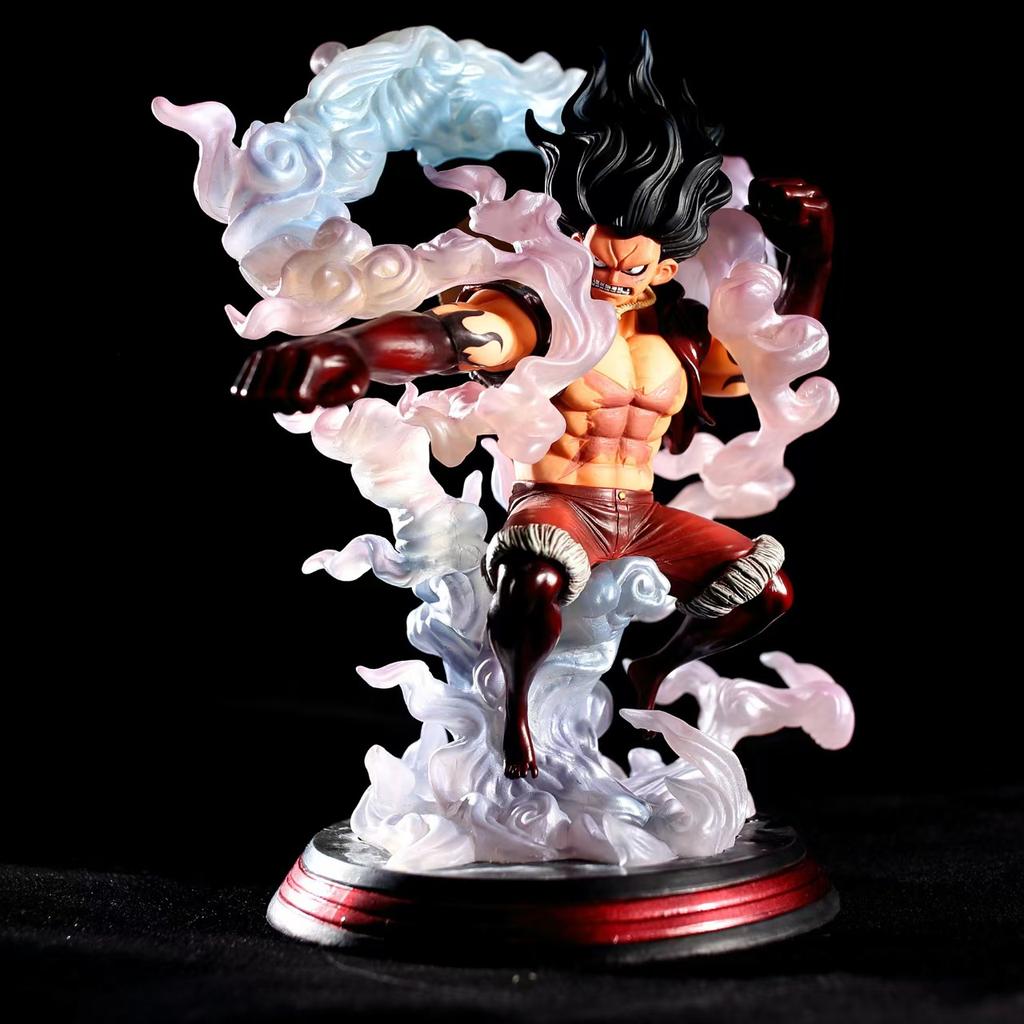 Аниме One Piece Фигурка Модель Четвертая Передача Луффи Король Обезьян Фигурка Действия Модель Сцены Битвы ПВХ Статуэтка Коллекционные Игрушки Подарки