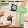 New Handheld Electric Coconut Shell Opener Coconut Mouth Opener Hard Shell Coconut Punch Open Lid Tool Quick Opening