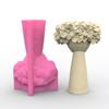 Cute Girl Flower Pots Mold Epoxy Resin Molds Pen Holder Candle Holder Cement Planter Silicone Mould Home Decorations