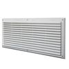 Grille De Ventilation - La Ventilazione - A5023B - Plastique - 500 X 227 Mm - Installation Facile
