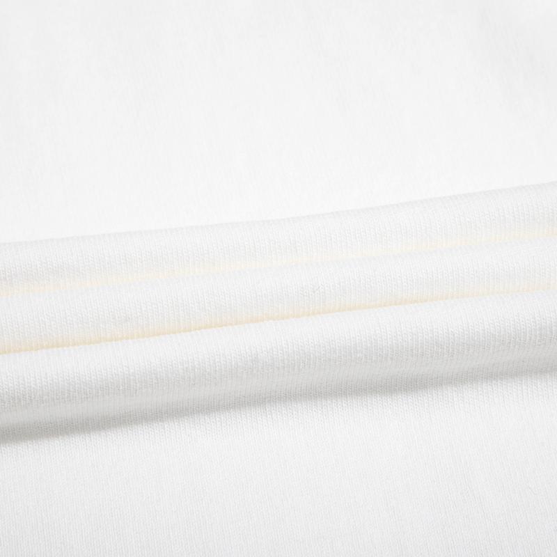 Nike Essential Sustainables вышитый логотип Спортивная повседневная футболка с круглым вырезом и длинными рукавами Мужские топы белые DO7391-100