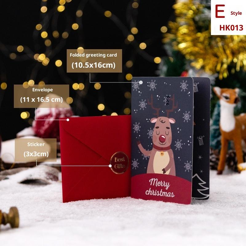 Pop Up Christmas Cards With Envelopes Sealing Stickers, 3D Honeycomb Xmas Cards, Cute Merry Christmas Card Holiday Greeting Gift