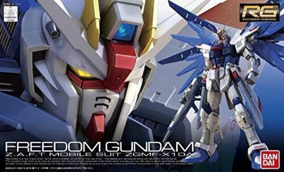 BANDAI SPIRITS RG Мобильный доспех Гандам СИД Фридом Гандам Масштабная пластиковая модель ZGMF-X10A 1/144 Предварительно окрашенный