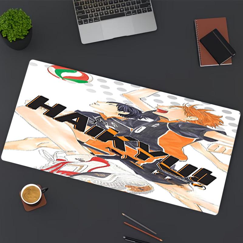 Haikyu Print Mouse Pad, for Keyboard Pad Laptop PC Mat for Office Home Use, Desk Decor, Perfect Birthday Gift for Gamers