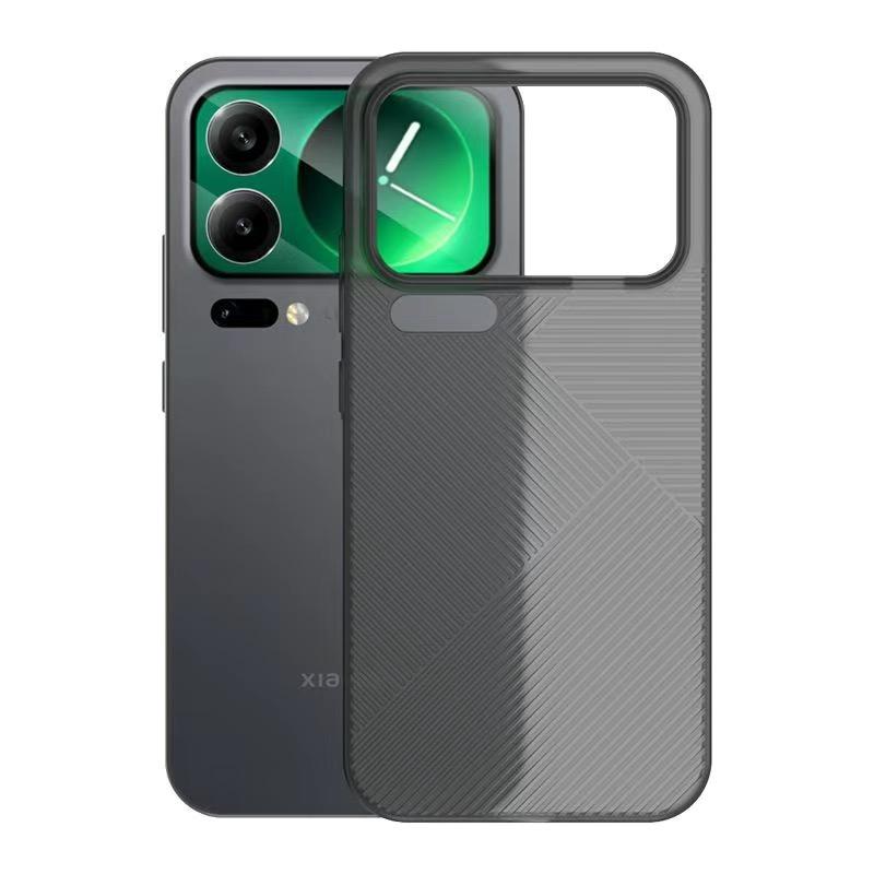 Геометрический Чехол Для Xiaomi 17 Pro Max Mi 17 17Pro 5G Матовый Прозрачный Полоска Тонкий Чехол Простая Стильная Накладка Бампер