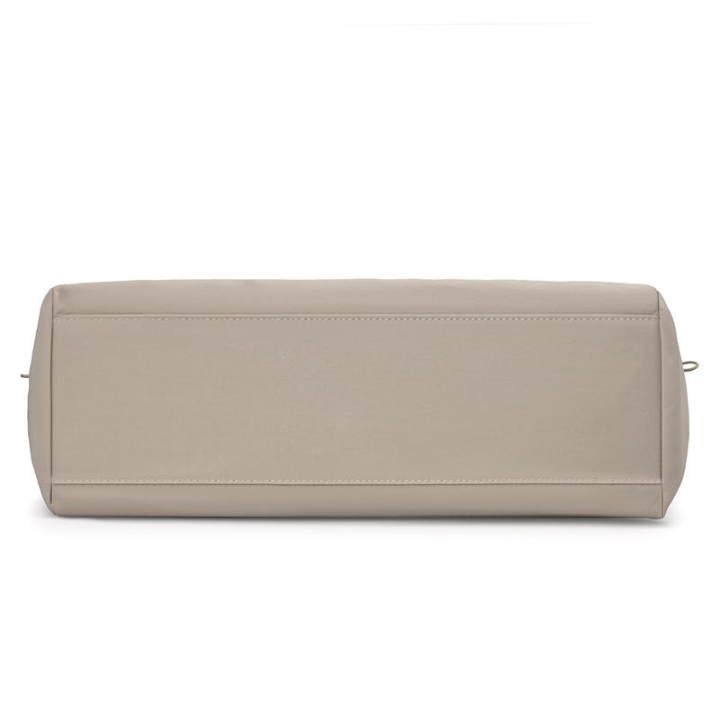 Большая вместительная женская сумка через плечо из корейского нейлона, однотонная сумка для поездок на работу