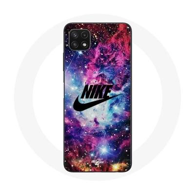 Coque Pour Samsung Galaxy A22 5G Nike Espace Coloré Logo