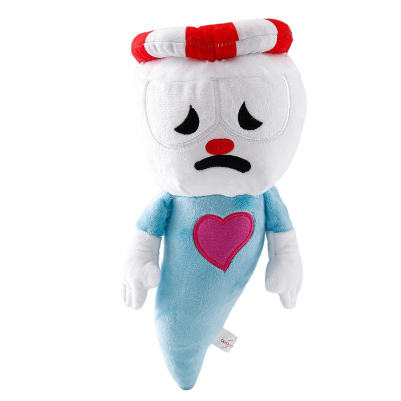 23-30Cm Adventure Game Cuphead Plush Toy Mugman The Devil Legendary Chalice Plush Dolls Toys For Children Gifts