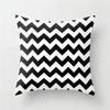 Abstract Geometric Striped Double-Sided Printed Pillow Cover Short Plush Suitable Living Rooms Bedrooms Sofa Throw Cushion Cover