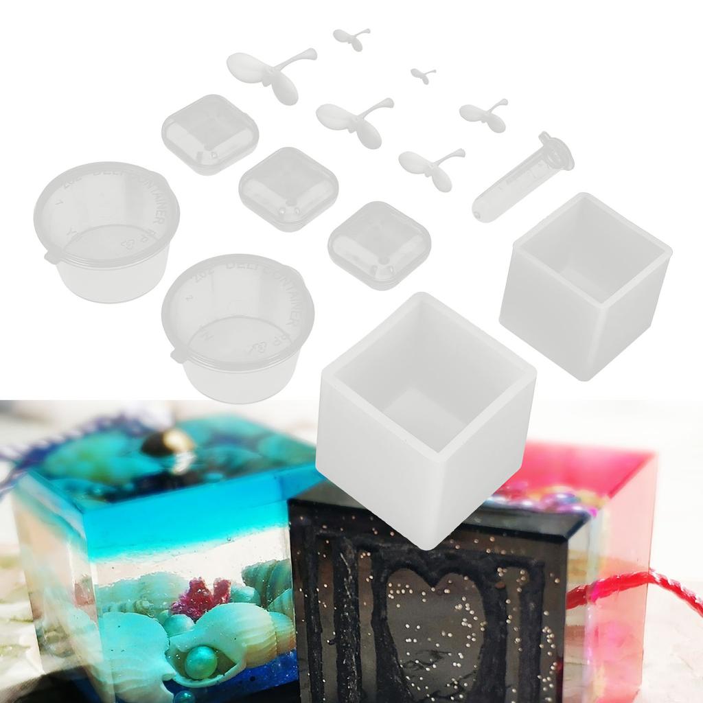 Набор силиконовых форм для литья, многоразовые формы для рукоделия, инструмент для изготовления травы с двумя листьями, аксессуары