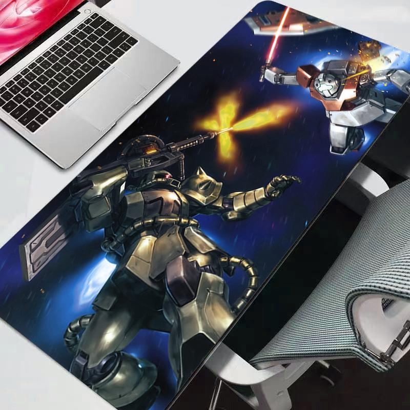 Коврик для мыши Игровой Большой Мобильный костюм Gundam Ковер Геймер Клавиатура Настольный коврик Стол Ковер Mousepad XXL Для компьютера