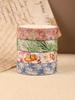 5rolls/Box Colored Floral Washi Tape Scrapbooking Supplies Washitape Spring Washi Tape Scrapbooking Diy Deco Creative Washi Tape