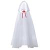 150cm/59in Red Riding Hood Polyester Cosplay Costume Cape Witch Wizard Hooded Cloak  Christmas
