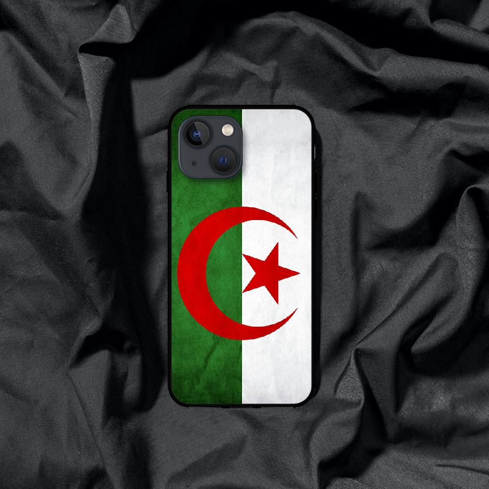 Чехол для телефона с алжирским флагом Алжира для iPhone Samsung Galaxy Redmi Xiaomi Oppo OnePlus Note SA 7 8 9 10 11 12 13 14 20 21 22 23 53 54 Pro Max Ultra