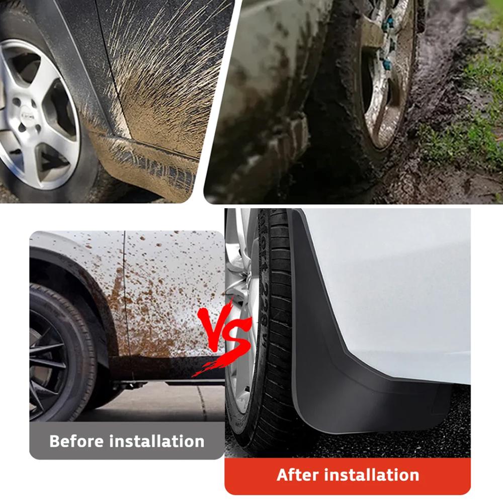2022 2023 2024 2025 FOR Mercedes Benz EQB X243 Mudguard Fender Mud Flaps Guards Splash Mudflaps Car Accessories Front Rear 4pcs