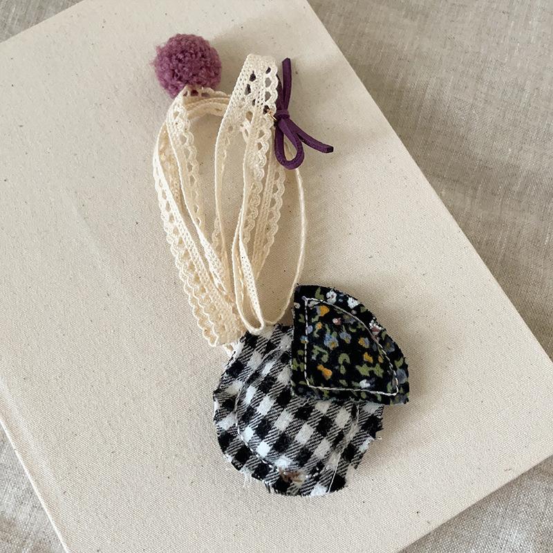 Скандинавский мультфильм ткань трехмерное фрукт и овощ шея ожерелье женская милая симпатичная цепочка на шею свитер цепи аксессуары