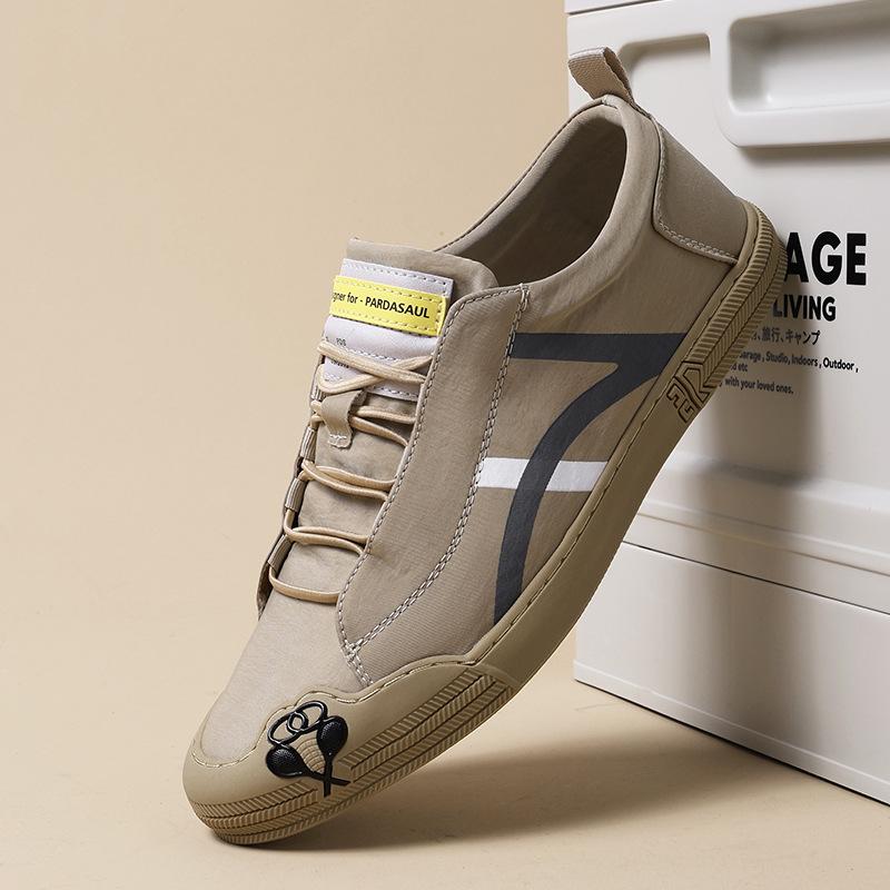 Популярная мужская обувь Douyin Корейская версия модная повседневная обувь дышащая модная обувь новая тканевая обувь мужские кеды