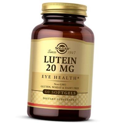 Лютеин, Lutein 20, 60гелкапс (72313026)