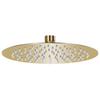 VidaXL Rain Shower Head Stainless Steel 20 Cm Round Golden