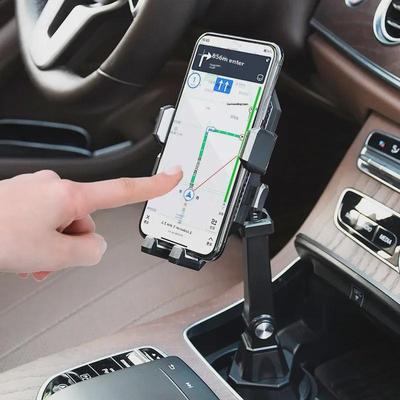 Регулируемый автомобильный держатель для телефона: Центральный, подстаканник, заднее сиденье, крепление для навигации