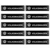 10Pcs 3D Styling Car Epoxy Emblem Stickers For Volkswagen VW Polo Golf GTI Magotan Tiguan Jetta MK6 MK8 Passat Decor Accessories zf6
