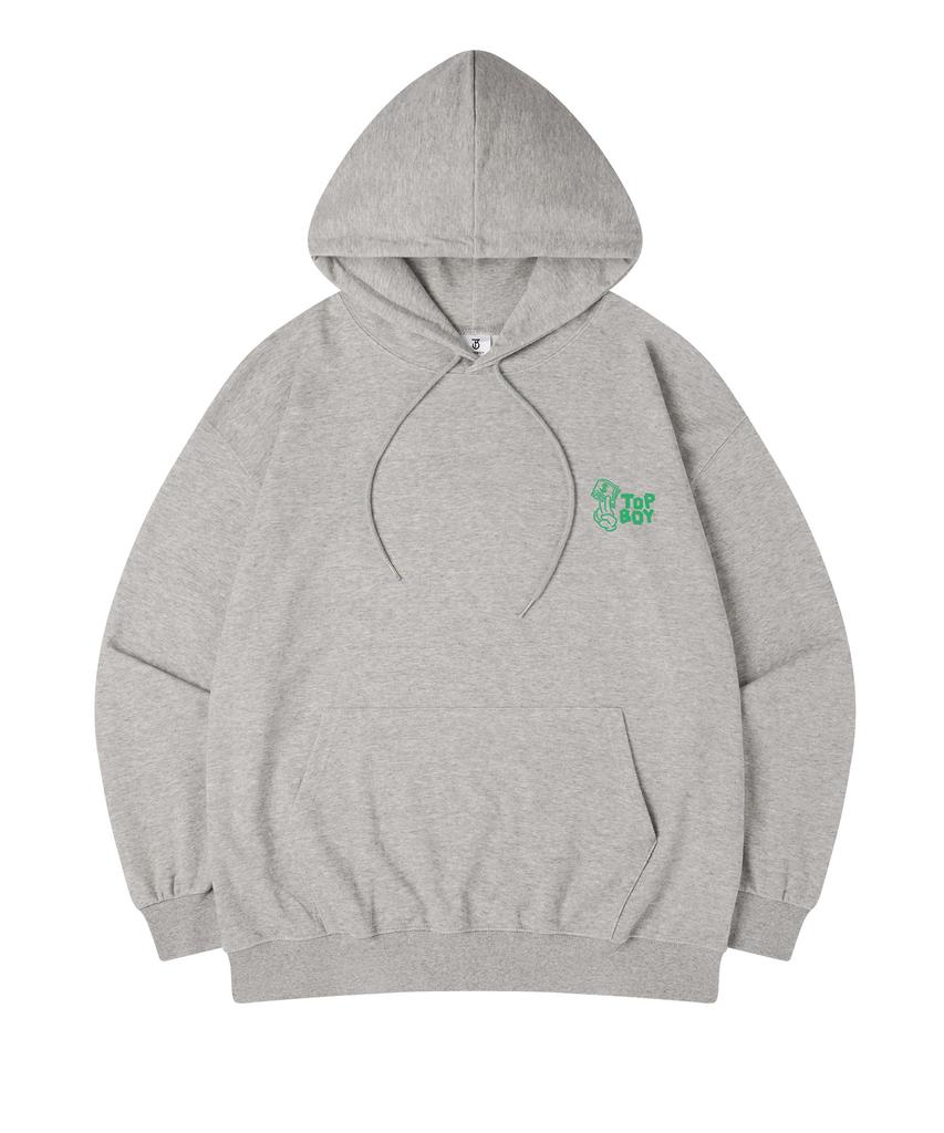Свободная толстовка с капюшоном и принтом, на флисовой подкладке, 'Грязные деньги'