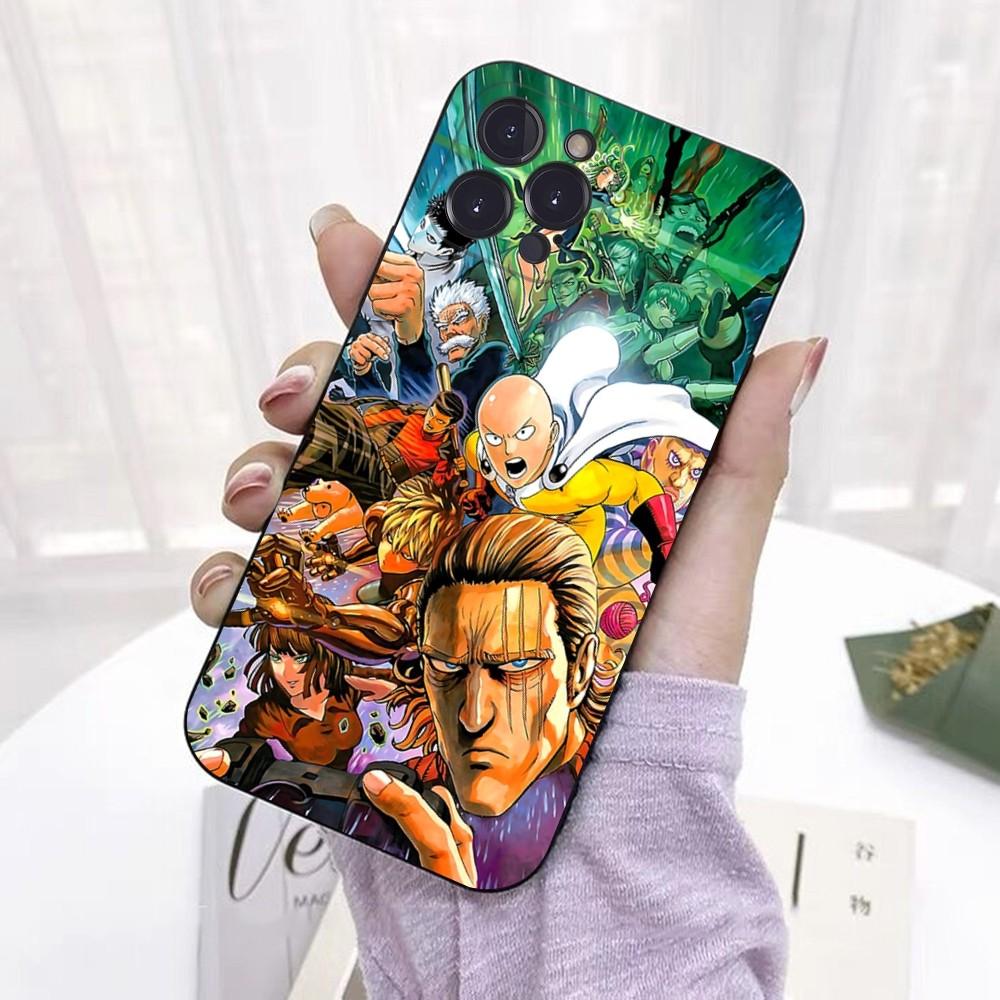 Чехол для телефона One Punch Man Для iPhone 16 15 14 11 12 13 Mini Pro XS Max Чехол 6 7 8 Plus X Funda Shell