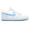 Nike Court Borough Maris Sal Bubble Low top Skateboard Shoes Women's White Blue BQ5448-017(Team1321-)