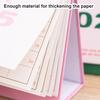 2025 Small Desk Calendar Standing Flip Desktop Calendar Monthly Planner Time Management Organizer for Home Office School