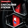 New 6PCS Car Brake Decorative Stickers Wheel Hub Styling Decals Accessories For BMW M X1 X3 X5 X6 X7 E30 E90 M3 E84 E83 F25