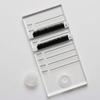 Cap Lash Grafting Stand Clear Eyelash Plate Fake Eyelash Tray False Lash Tile Lashes Glue Pallet