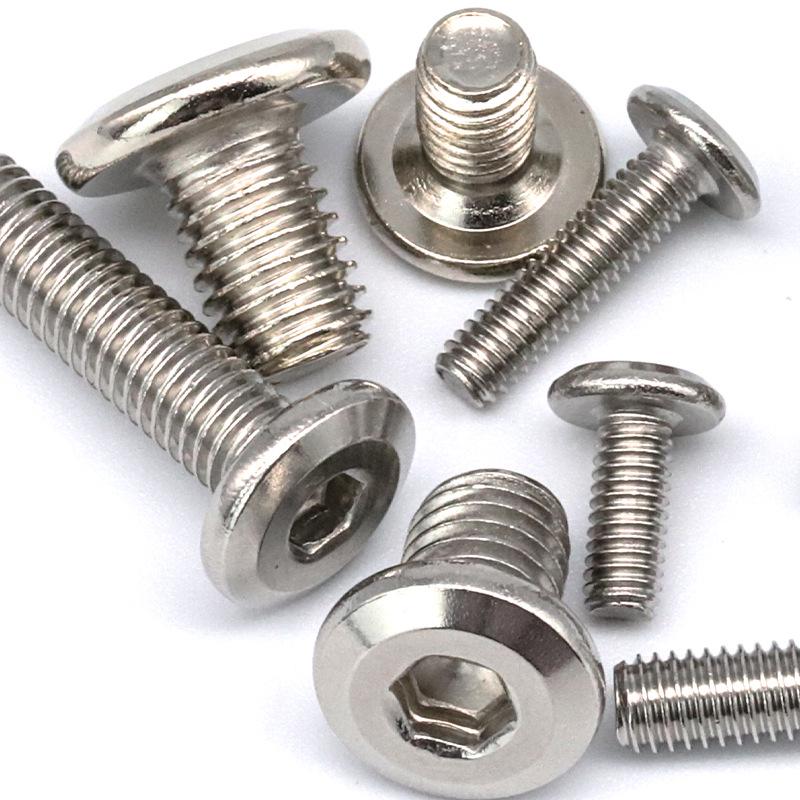 Болт с плоской шестигранной головкой и фаской, нержавеющая сталь 304, M6/M8