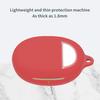 Earphone Protective Cover Ultra-thin Dust-proof Silicone Bluetooth-compatible Headset Case with Hook for Realme Buds Q2S