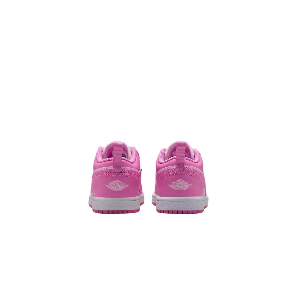 Air Jordan 1 Low PreSchool 'China Rose' (Unisex) China Rose / White / Pink Foam Kids' Skateboarding Shoes 644475 609