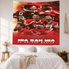 Bayern Munich Wall Decor Tapestry Art For Pet Memorial Birthdaywedding Party Backdrop Family Gift