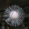 Creative 3D Funny Glass Sticker Tennis Baseball DIY Crazy Car Auto Supplies