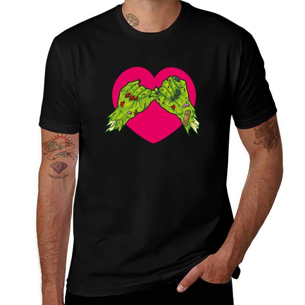 Pinkie Promise With Zombie Hands Tshirt Anime T Shirts For Unisex Tshirt