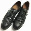 1963 Made? FLORSHEIM Kenmoor Long Wingtip Shoes Black Size 26.027.0 Vintage Imperial Men's(USED)