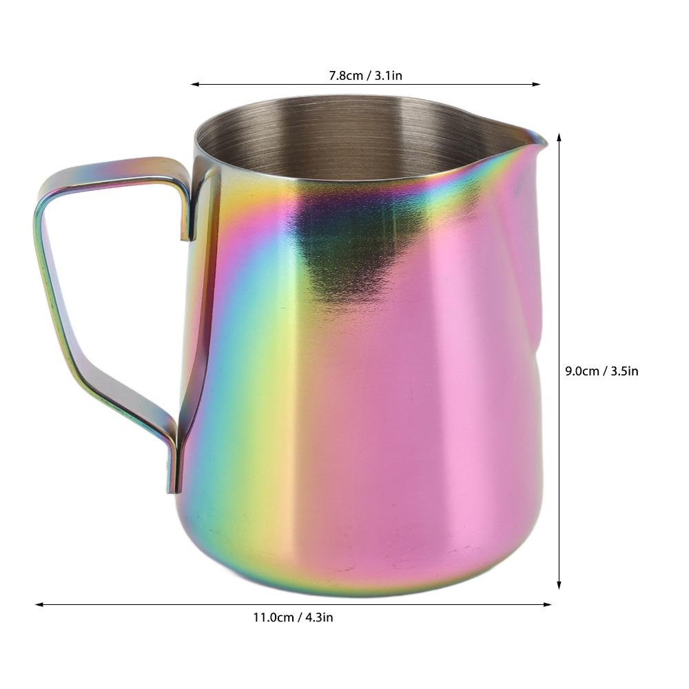 350ML Milk Frothing Pitcher 550ML Milk Jug Durable Milk Frothing Cup Cafe