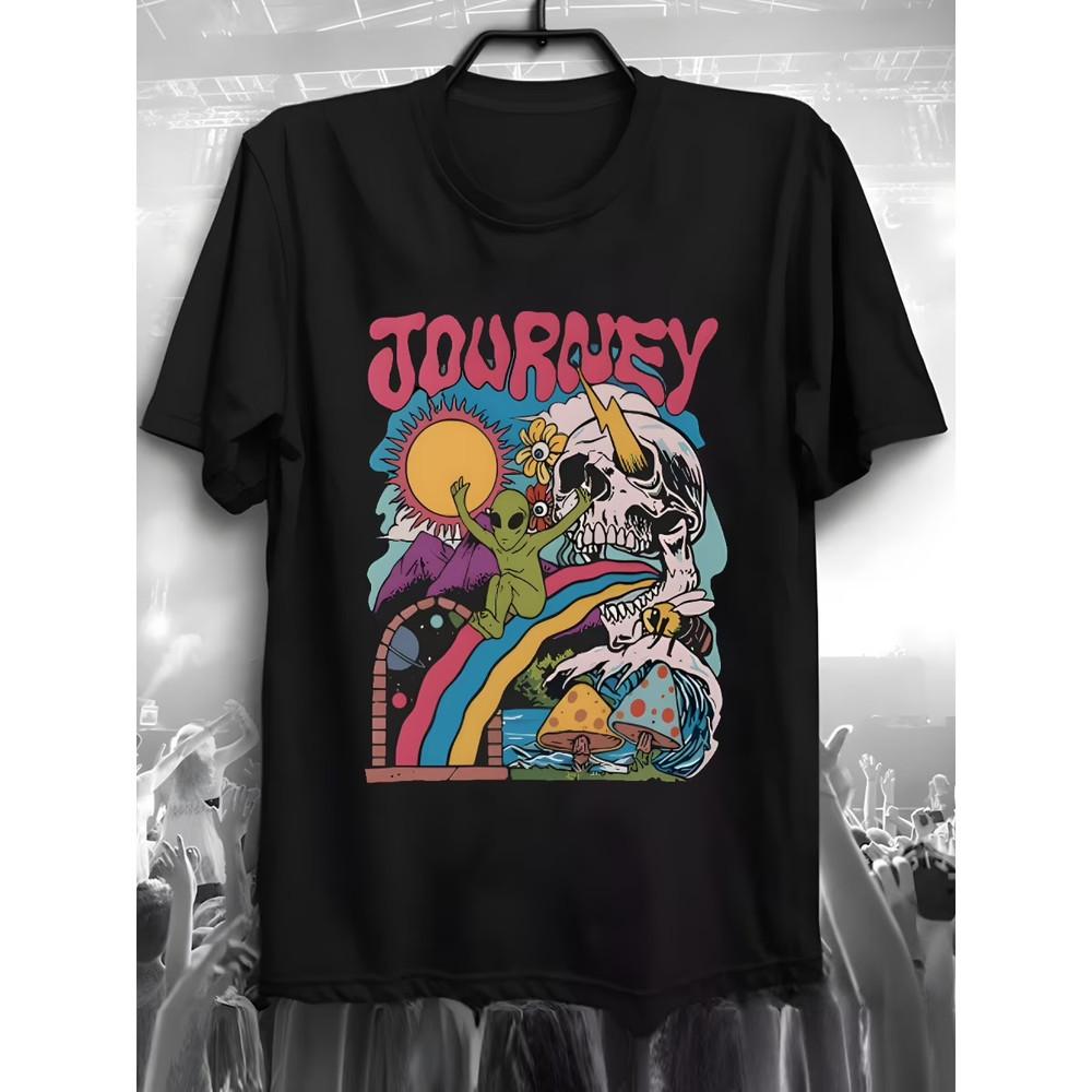 Vintage Journey Band Tshirt Short Sleeve Unisex Full Size S to 5XL NZ026