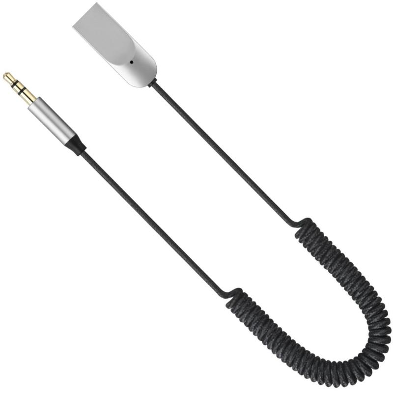 Беспроводные USB-адаптеры для автомобиля 3,5 мм Чистый звук Технология, совместимая с Bluetooth 5.4 Установка Plug and Play для потоковой передачи музыки