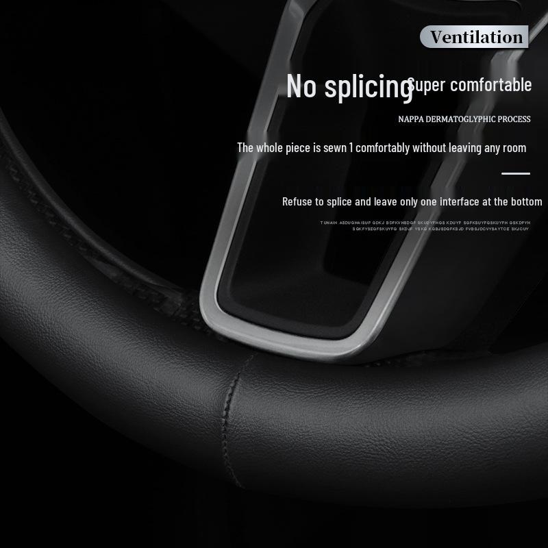 Genuine Leather Steering Wheel Cover for Wuling Hongguang/Rongguang/Starlight Journey/Capgemini