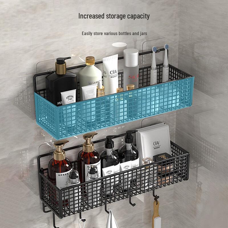Полка для ванной комнаты LIEI на присосках, не требующая сверления