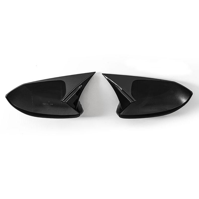 Рифмированный чехол для зеркала заднего вида, крышка из АБС-пластика, карбоновый корпус, волокно, ремонтная сторона для Toyota Corolla, седан, хэтчбек