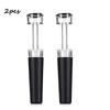 Vacuum Wine Stopper Reusable Stoppers with Built-in Vacuum Pump Leakproof Wine Bottle Sealer Silicone Caps,Wine Saver 5