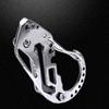 New Multi Function Keychain Screwdriver Wrench Carabiner Outdoor Climbing Tool