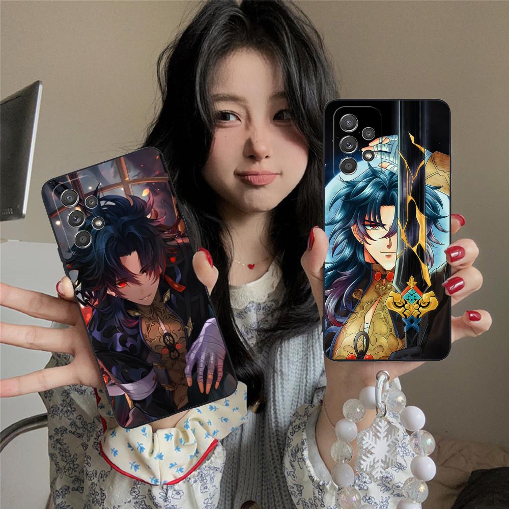 Чехол для телефона Honkai Star Rail Blade для Samsung Galaxy A56 55 54 53 52 51 36 35 34 23 16 15 5G Цветной чехол для мобильных телефонов Красивый
